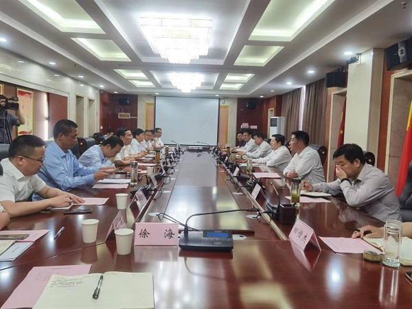 王思軍拜訪靈璧縣委縣政府主要領導